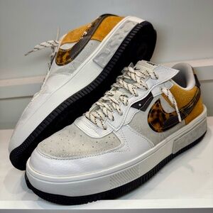 Nike Air Force 1 Low Fontanka Tortoise Shell DR0151-001 W 11.5 M 10 Like New